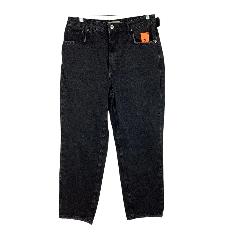 Elegant Men's JeansJeans Straight By We The Free In Black Denim, Size: 8 (30)