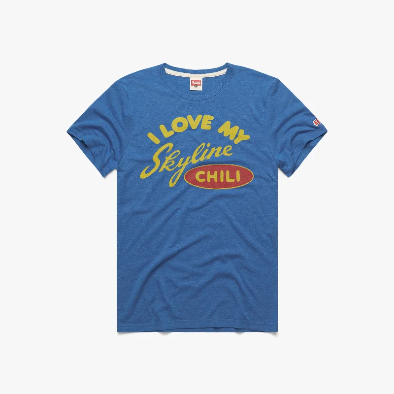 Men's Shirts for BoatingI Love My Skyline Chili
