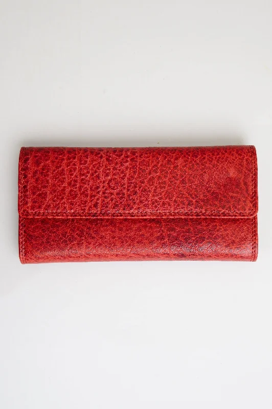 Warm Men's Fleece-Lined PantsAdrian Klis 102 Ladies Wallet, Red, Leather