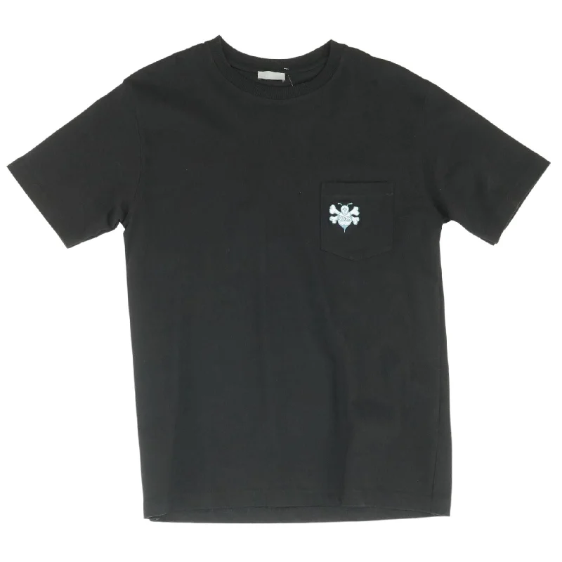 Breathable Men's Mesh TopsBlack Dior x Shawn Oversized Crewneck T-Shirt