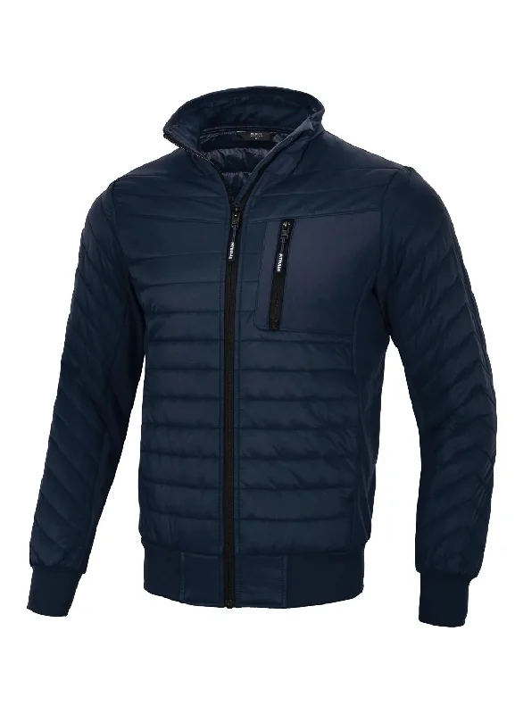 Men's Coats with Contrast StitchingTransitional jacket Shadow